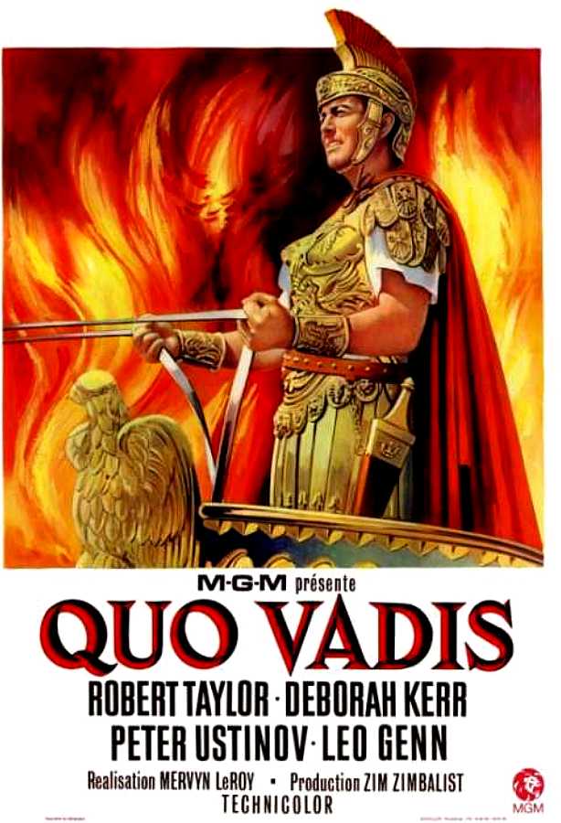 Quo Vadis, 1950, Is Playing on TCM on November 14 (USA)